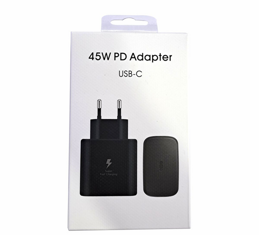 Type C 45W Fast Charging Adapter-Black