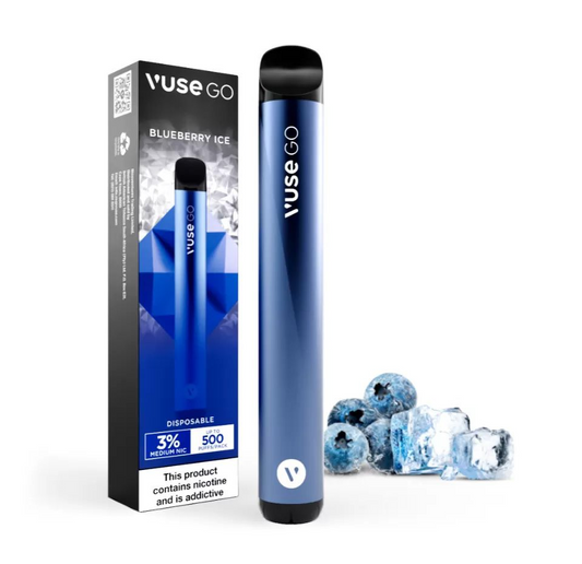 VUSE GO Blueberry Ice Disposable Vape 500 Puffs