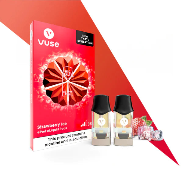 VUSE E-Pod - STRAWBERRY ICE - 3% Nic Salts