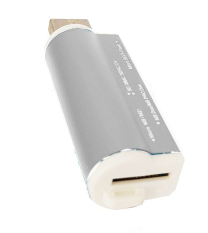 USB Card Reader All-in-One - Silver