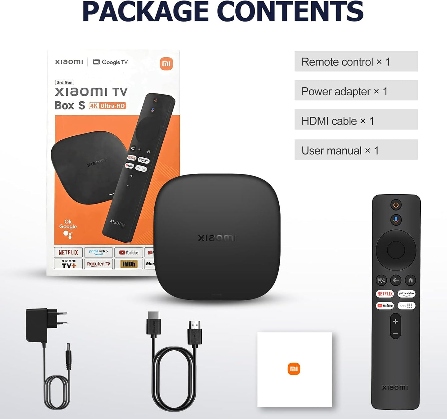 Xiaomi TV Box S 3rd Gen 4K UHD Media Player