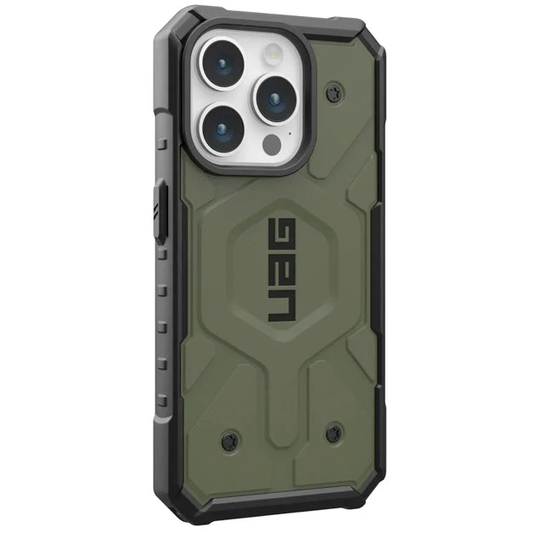 UAG Pathfinder MagSafe Cover iPhone 15 Pro - Military Green