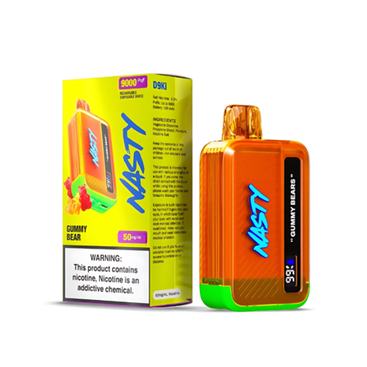 NASTY BAR 9000 Puff Disposable – Gummy Bear