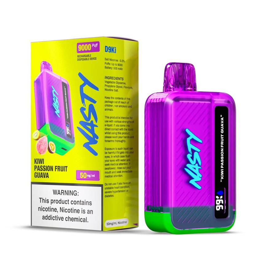 NASTY BAR 9000 Puff Disposable – Kiwi Passionfruit Guava