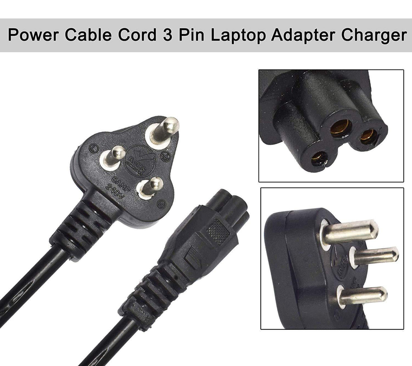 Lenovo Laptop Charger 20V 3.25A (65W) | 5.5 x 2.5mm Pin | Replacement for Lenovo Laptop Charger