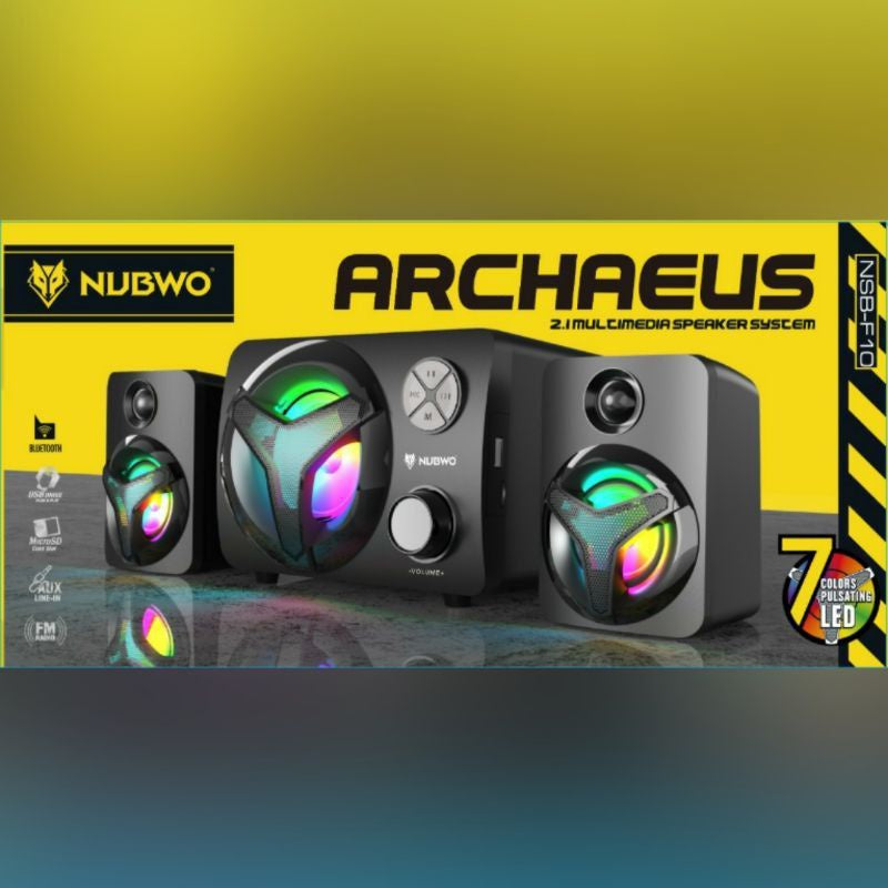 NUBWO 2.1 Multimedia Speaker System - Gaming