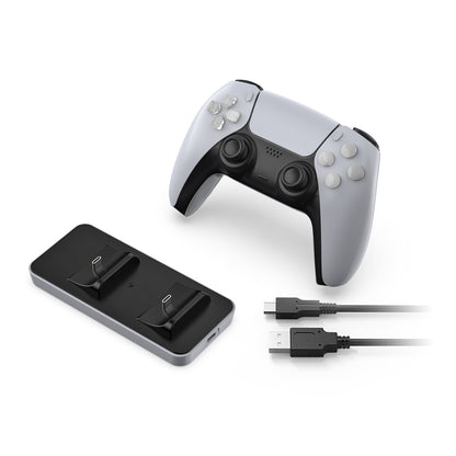 DOBE Charging Dock Station For PlayStation 5 Controller Type C Dual Stand