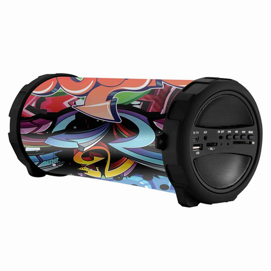 Volkano Bazooka Rap Series Bluetooth Speaker – color mixed