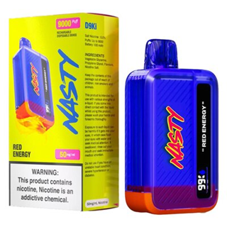 NASTY BAR 9000 Puff Disposable – Red Energy