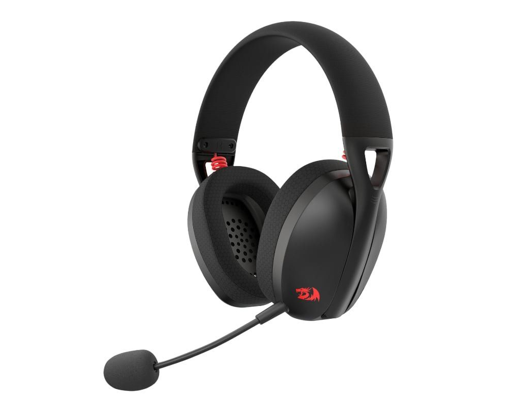 REDRAGON Over-Ear IRE BT5.2 Wireless Gaming Headset - Black