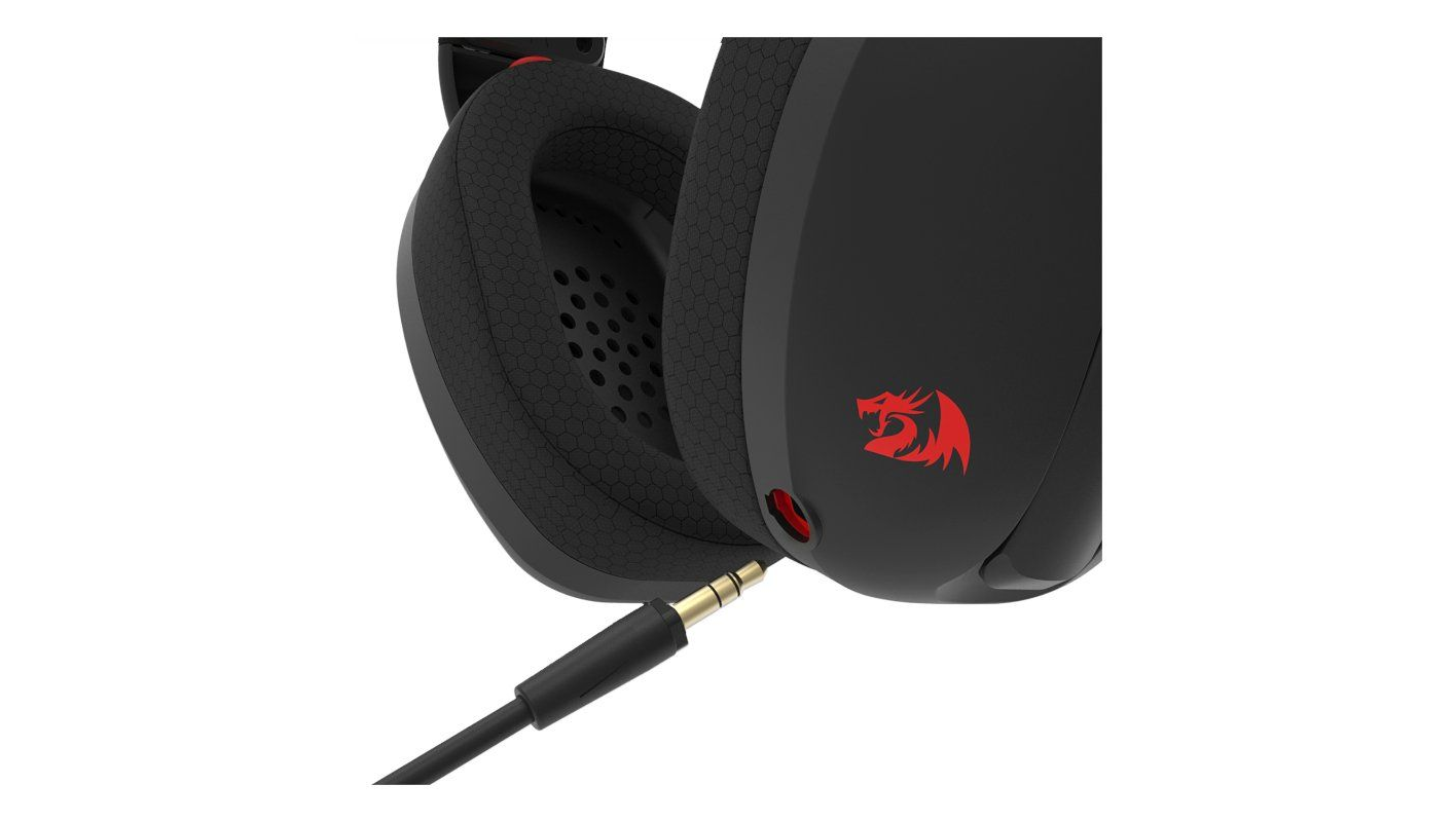 REDRAGON Over-Ear IRE BT5.2 Wireless Gaming Headset - Black
