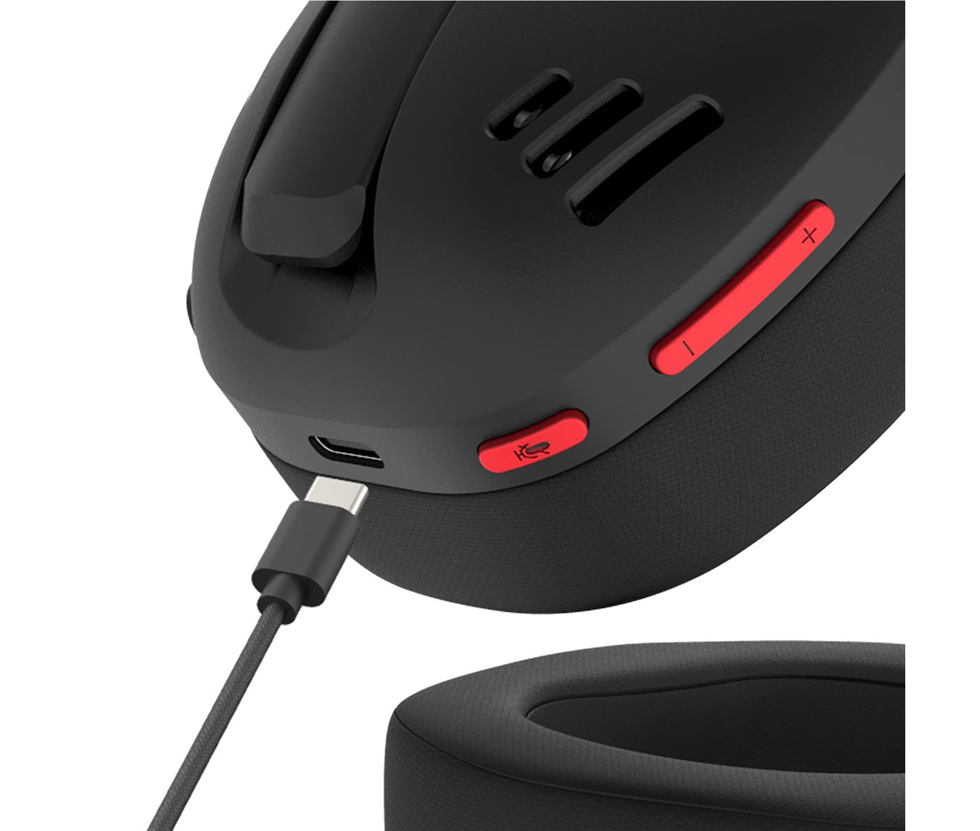 REDRAGON Over-Ear IRE BT5.2 Wireless Gaming Headset - Black