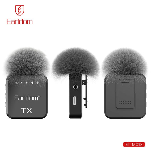 Earldom Collar Clip 3in1 Wireless Microphone