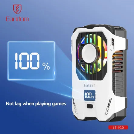 Earldom ET-F15 Phone Cooler - Mobile Gaming Cooling Fan