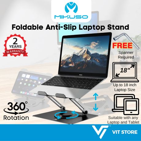 Mikuso 360 Rotation Aluminum Laptop Stand