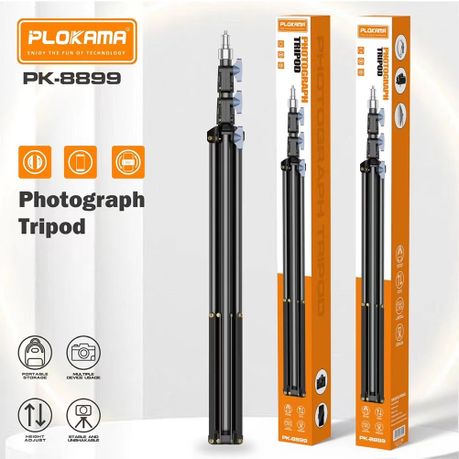 PLOKAMA Tripod with Adjustable PK- 8899 Height-2.1m