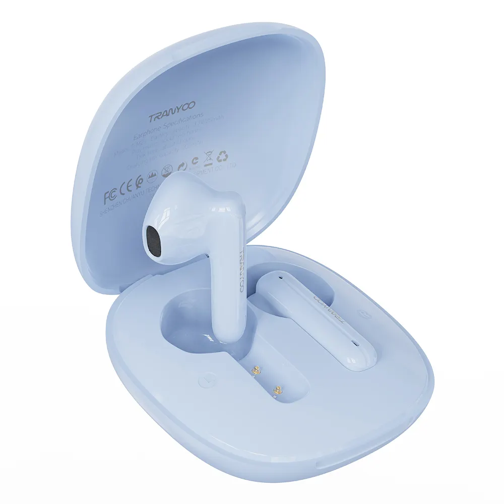 Tranyoo Wireless Bluetooth stereo Earphone 50h Standby TWS T-M25