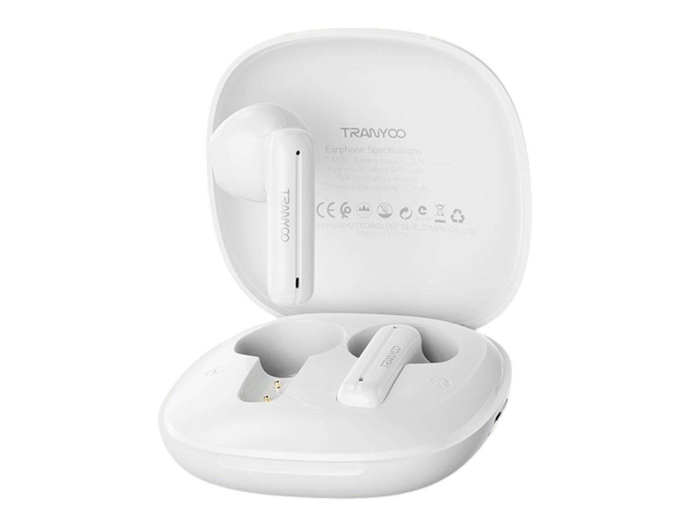 Tranyoo Wireless Bluetooth stereo Earphone 50h Standby TWS T-M25