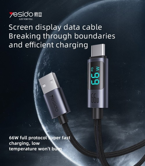 Yesido 66w Type-C Cable CA122C