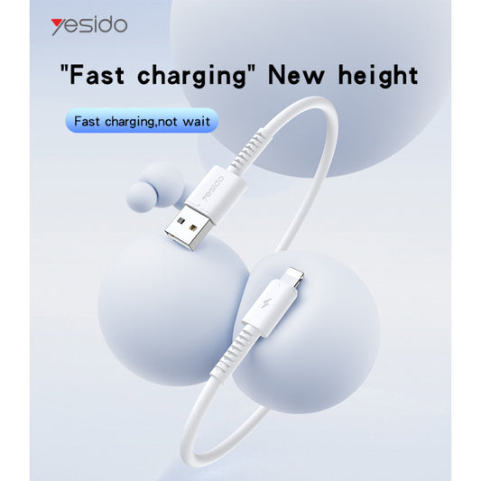 YESIDO Fast Charge Lightning Cable - 1m