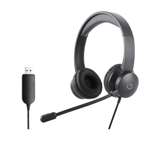 WINX CALL Clear USB Headset with Noise Canceling Mic