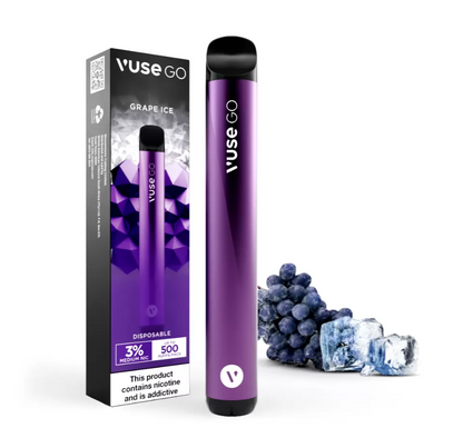 VUSE GO Grape Ice Disposable Vape 500 Puffs