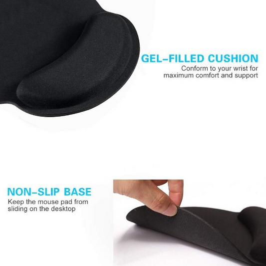 Mikuso Mousepad With Wrist Pad MP-127