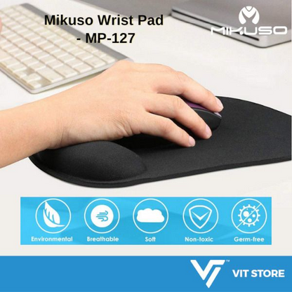 Mikuso Mousepad With Wrist Pad MP-127