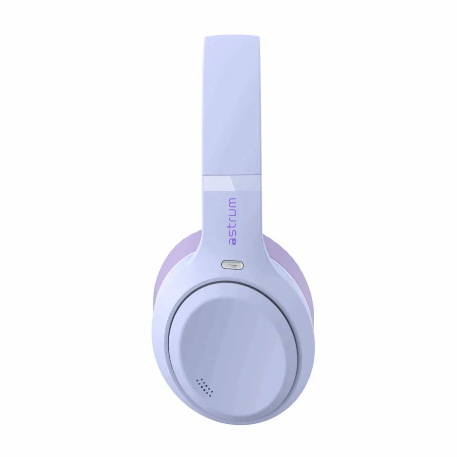 Astrum Hybrid ANC Headphones -  Purple