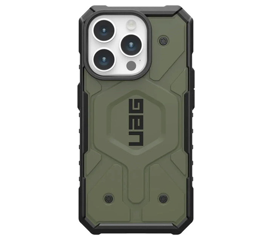 UAG Pathfinder MagSafe Cover iPhone 15 Pro - Military Green