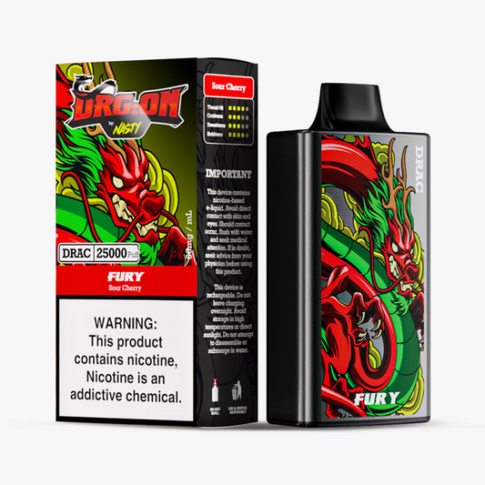 Nasty Drag-on 25k 25000 Puffs - Sour Cherry (Fury)