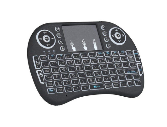 Mini 2.4GHZ Wi-Fi- Multimedia Keyboard With Touchpad & Backlit