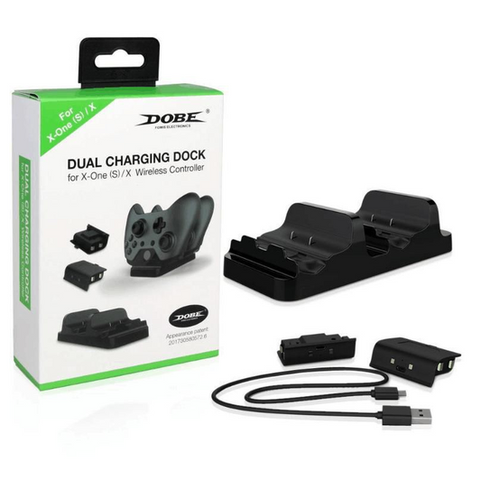 DOBE Dual Charging Dock and Battery Pack For X-ONE/S/X