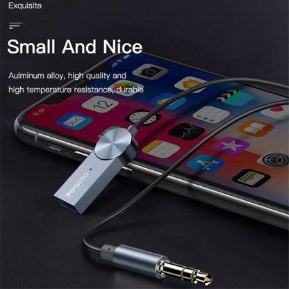 YESIDO YAU24 3.5mm AUX Car Bluetooth Audio Receiver Adapter for Music