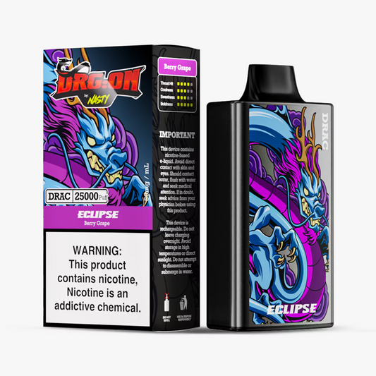 Nasty Drag-on 25k 25000 Puffs - Berry Grape (Eclipse)