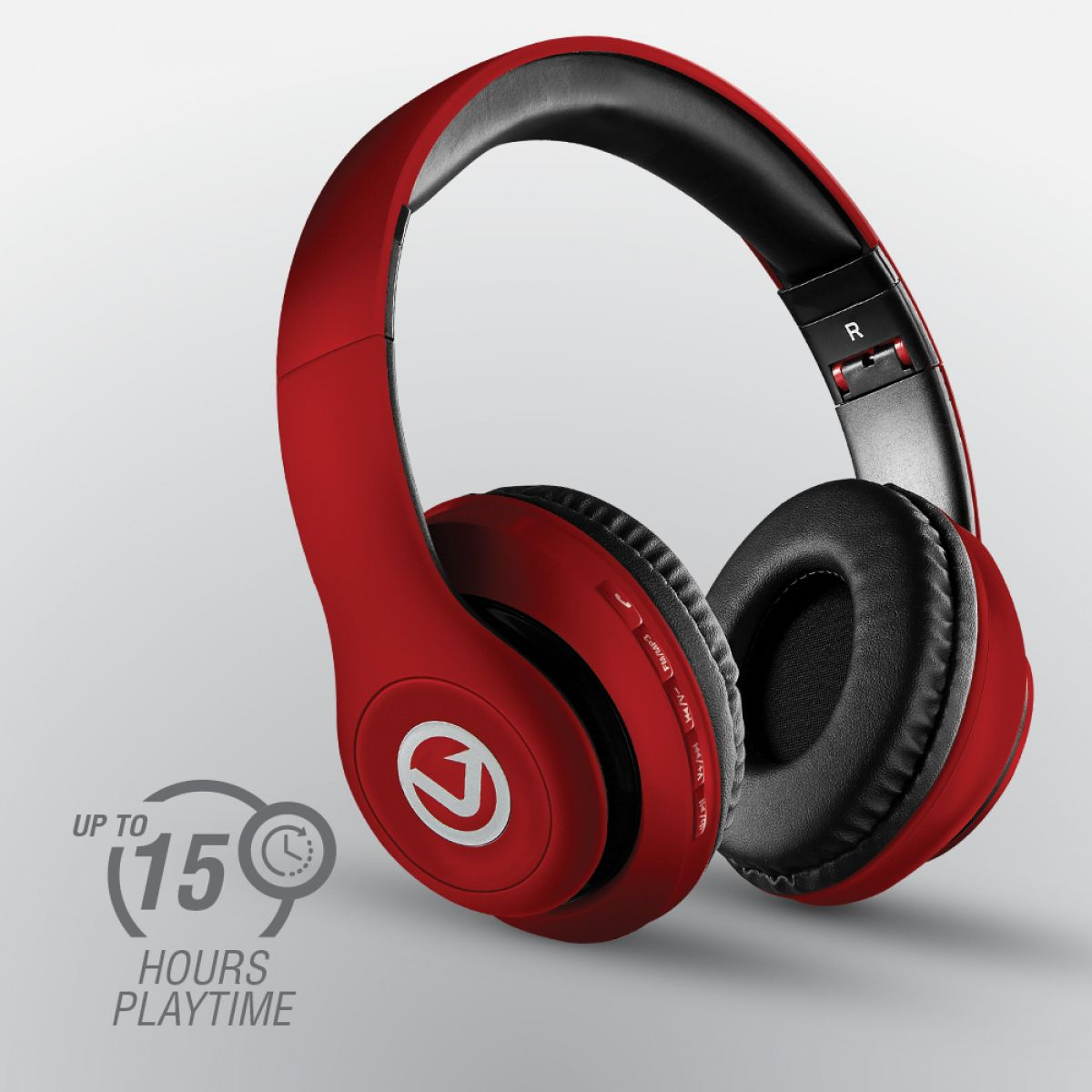 Red bluetooth headset clearance