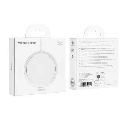 HOCO MagSafe Charger - 15W Magnetic Wireless Charger - Qi-Certified (CW30PRO)
