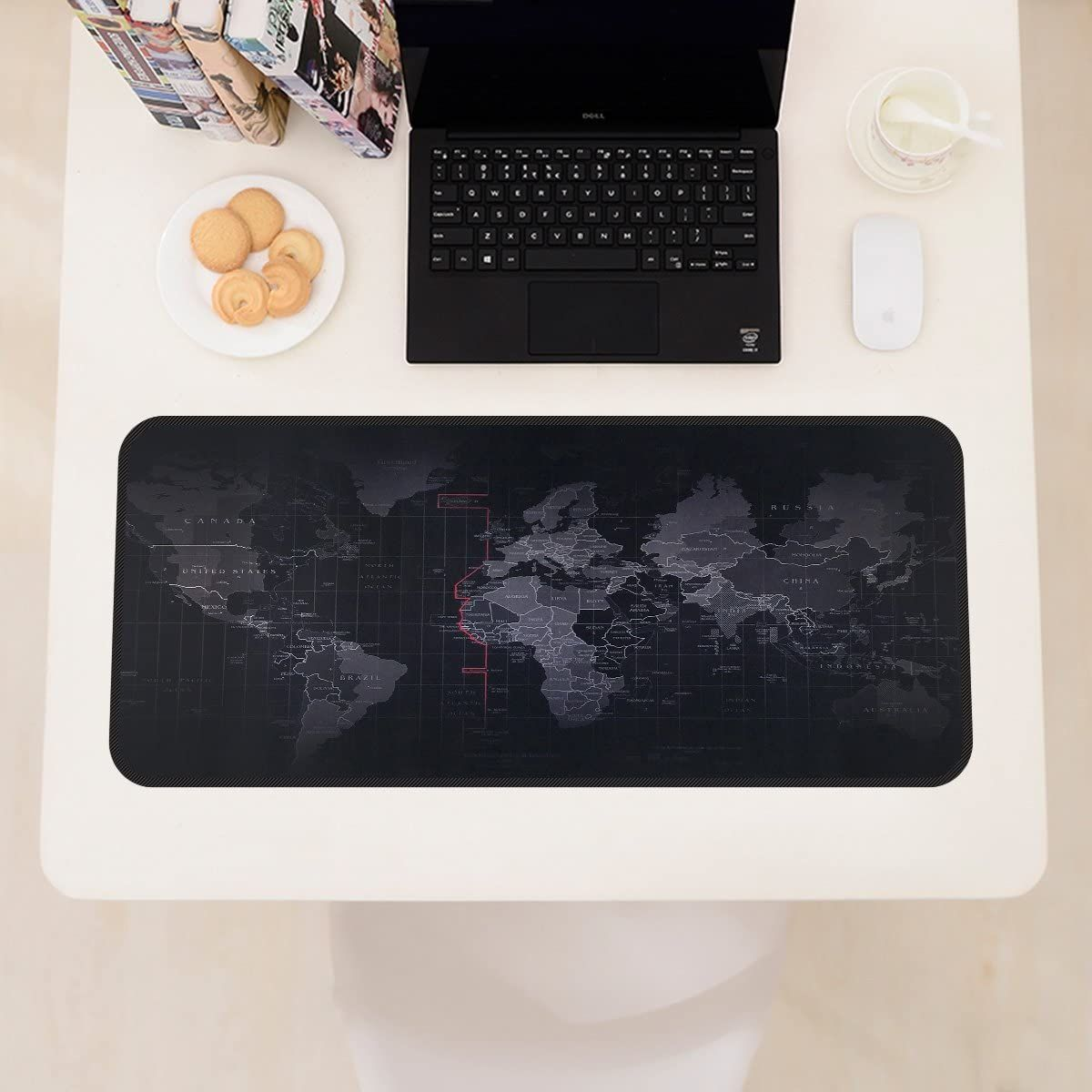 World Map Mouse Pad Desk Mat - Non Slip (40cm x 90cm) – cellular trendz