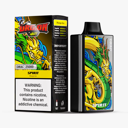 Nasty Drag-on 25k 25000 Puffs - Mango Ice (Spirit)