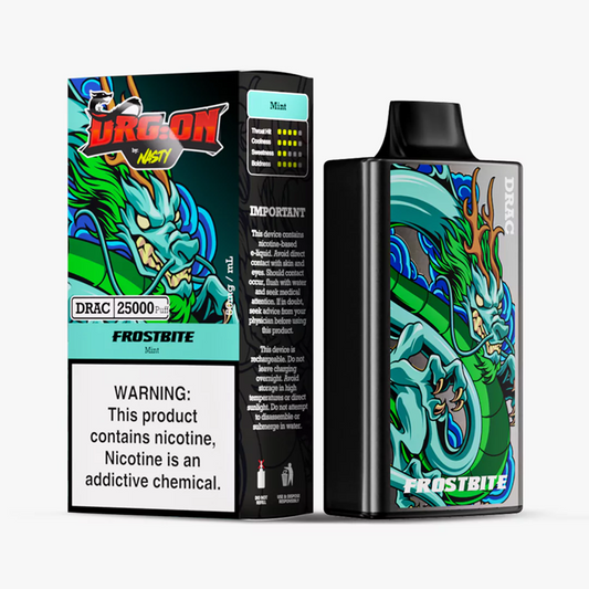 Nasty Drag-on 25k 25000 Puffs - Mint (Frostbite)
