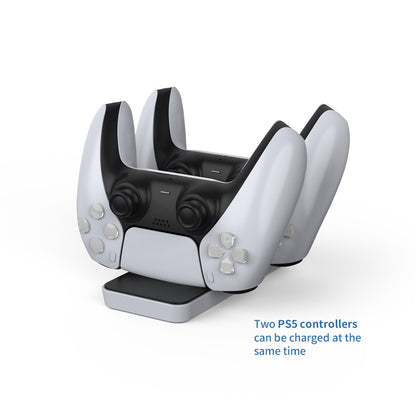 DOBE Charging Dock Station For PlayStation 5 Controller Type C Dual Stand