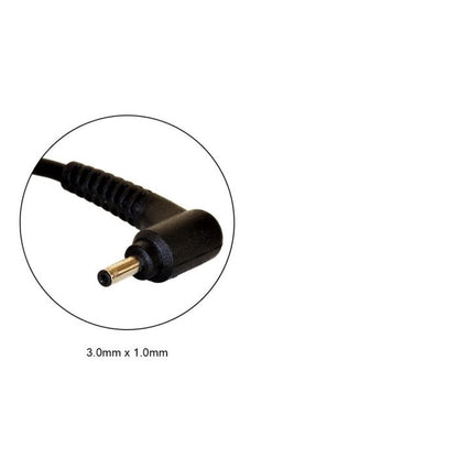 Samsung Laptop Charger 19V 2.1A (40W) | 3.0 x 1.0mm Pin | Replacement for Samsung Laptop Charger