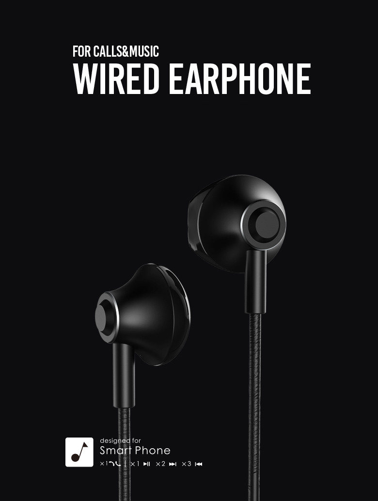 Remax Wired Earphones RM711