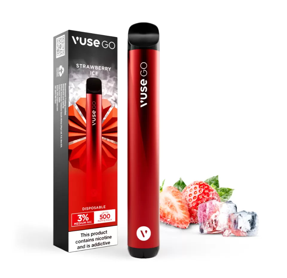 VUSE GO Strawberry Ice Disposable Vape 500 Puffs