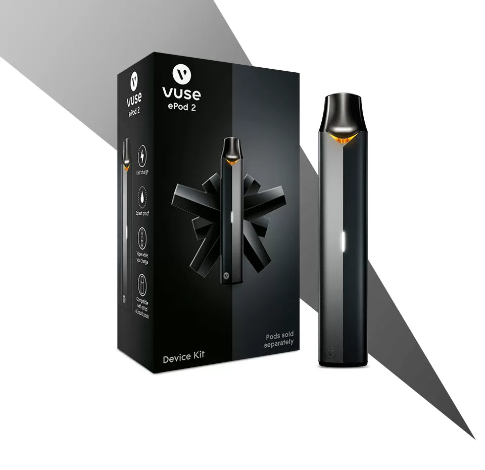 VUSE ePOD STARTERPACK Sharp. Sleek. Stylish.