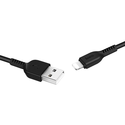 Hoco X20 3M USB Lightning Cable - Black