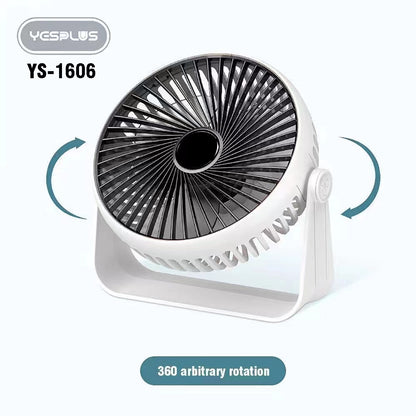Mini Desk Fan YESPLUS YS-1606 (Rechargeable)