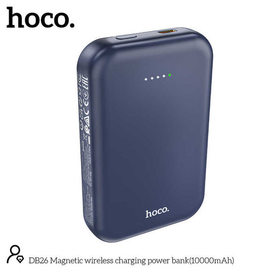 HOCO DB26 10000mAh Fast Charging Magnetic Wireless Charging Power Bank