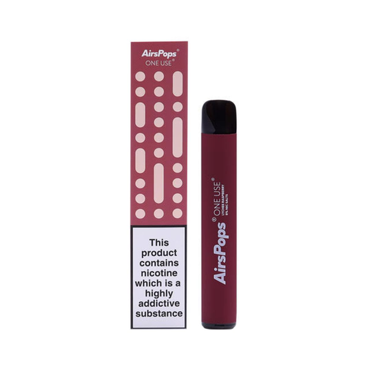 Airscream AirsPops - Disposable - Lychee Raspberry - 3.6% Nic Salts