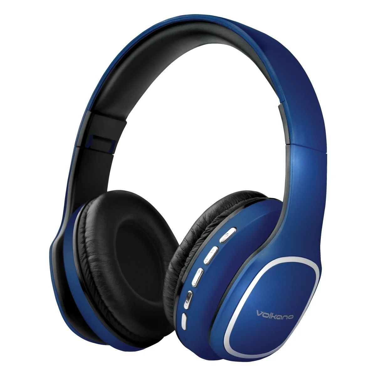 VOLKANO PHONIC SERIES BLUETOOTH HEADPHONES - BLUE